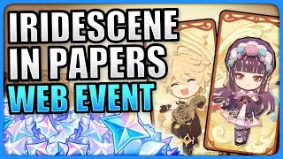 Iridescence in Paper Web Event (FREE 120 PRIMOGEMS!) Genshin Impact 3.4 Lantern Rite Paper Cutting