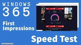 Windows 365 Cloud PC Overview - Look and feel, Speed Test, Video Test