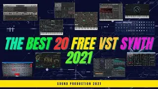 20 Best Free VST Synths for EDM & Electronic Music 2021 🎹💥