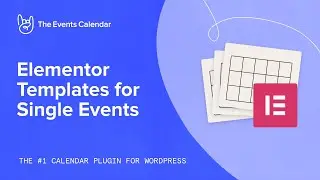 Elementor Templates for Single Events