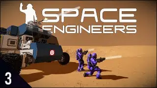 Space Engineers: Escape From Mars (Episode 3) - Flight Research Facility!