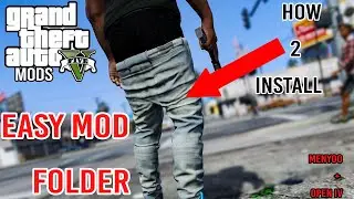 HOW TO INSTALL GTA 5 MODS |  EASY MOD FOLDER + OPEN IV + MENYOO  (2023) TUTORIAL