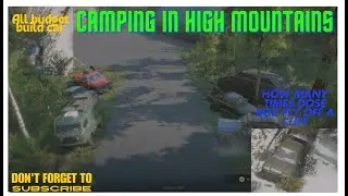 Me and Boz Go Camping In High Mountains | How Many Times Dose Boz Fall of A Cliff