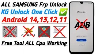 Samsung Frp Bypass New Tool 2024 || ALL Samsung Frp Unlock Android 14/13/12/11 || ADB Failed Fix