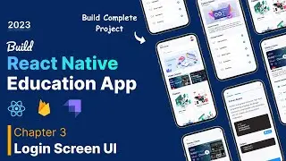 Learn React Native by Building an Educational App : Login Screen UI