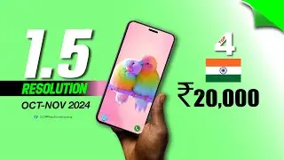 TOP 4 | Best 1.5K resolution Phone under ₹20,000 rupees india 2024