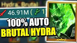 1 Key FULL AUTO Brutal Hydra with Michinaki! | Raid: Shadow Legends