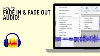 How to Add Fade IN and Fade OUT Effect in Audio using Audacity