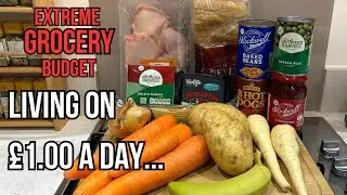 Living for £1 a Day - Full Week (Extreme budget challenge compilation)