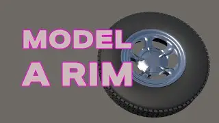 How to model a Rim for a tire in 3ds Max using Arrays