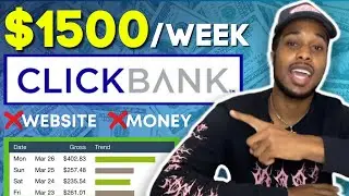 Promote CLICKBANK Products WITHOUT A Website with FREE Traffic | Clickbank Affiliate Marketing