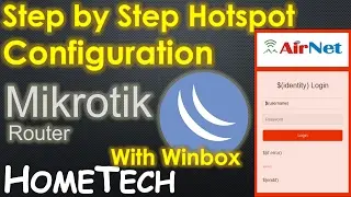 MikroTik Hotspot Configuration Step by Step | Captive Portal  #2