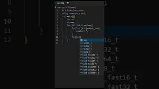 Cpp program to Print Solid Rhombus 😎   C++  🔥  #vscode