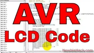 20. Arduino for Production!  AVR Atmega32 - How to write our First LCD Program