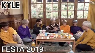 [Озвучка by Kyle] BTS FESTA 2019 - Чердак Бантан #2019BTSFESTA (방탄소년단) 방탄다락