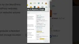 How to migrate the website in wordpress #wordpress #shorts