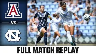 Arizona vs. North Carolina Full Match Replay | 2024 ACC Women's Soccer