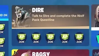 Fortnite Dire Quest Guide (How To Complete The Wolf Pack Quests) - Fortnite Season 8