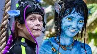 Sigourney Weaver (73) Plays The Teenager Kiri - Avatar 2: The Way of Water Behind The Scenes