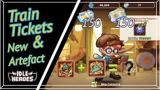 Idle Heroes - Using Tickets and Choosing my New Artefact!