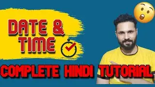 JavaScript date and time in Hindi | Advance JavaScript tutorial in Hindi