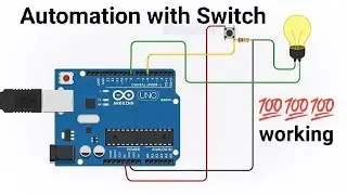 tinkercad switch led | Tinkercad Button Bulb | Tinkercad Arduino
