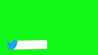Twitter Follow Green Screen | Green Apple Fx