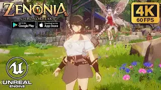 Zenonia Chrono Break (Official Launch) Gameplay - MMORPG Ultra Graphics 4K 60Fps Android iOS