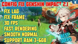 CONFIG 30FPS GENSHIN IMPACT BEST ANTI LAG!! - TUTORIAL INSTALL