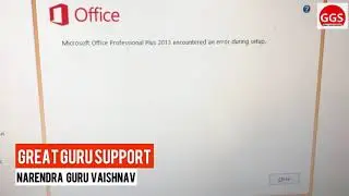 Office 2013 encountered an error during setup..!! Solution ||  2013/2016 Encountered Error Fix