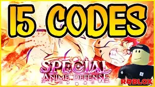 ✅4 NEW CODES✅15 WORKING CODES for 🔥SPECIAL ANIME DEFENSE🔥  Roblox 2024 🔥 Codes for Roblox TV