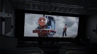 Thomas Tank Engine in an IMAX Theatre