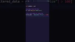 Filter CSV file in 5sec using pandas Python | python excel | python to excel | python pandas