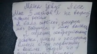 Вам письмо! К пустой скамейке в ночном сквере была собака и записка…