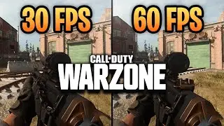 COD Warzone 30 FPS vs 60 FPS