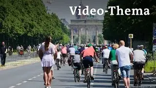 Deutsch lernen mit Videos | Berlin soll fahrradfreundlicher werden | mit deutschen Untertiteln