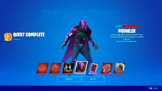 How To Unlock THE PROWLER in Fortnite // All Prowler Quests (Full Guide)
