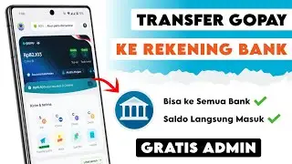 Cara Transfer Saldo GoPay ke Rekening Bank BRI / BCA / BNI / Mandiri