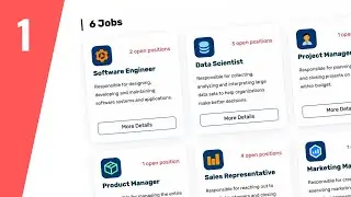 How To Design A Jobs Listing Page Using HTML, CSS & JavaScript - Part 1