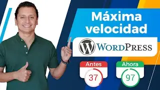 🔥 Cómo Optimizar Velocidad de Carga Página Web WordPress - Core Web Vitals Español