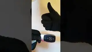 Замена батарейки в ключе Mercedes key battery replacement 