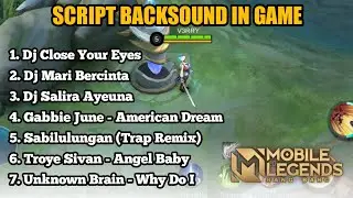 Script Backsound In Game Mobile Legends V19