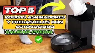 🏆 MEJORES Robots Aspiradores y Fregasuelos con AUTOVACIADO CALIDAD PRECIO 2025 🏆