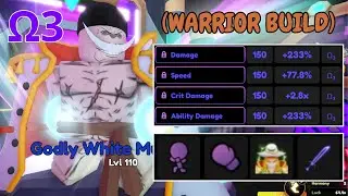 I Made The STRONGEST MAXED OUT Ω3 GODLY WHITEBEARD - Anime Champions Simulator