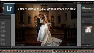 2 MIN Dramatic Photo Editing using Lightroom Brush Tutorial
