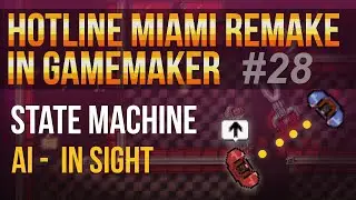 Hotline Miami Remake in GameMaker Studio #28 - Go to player in sight