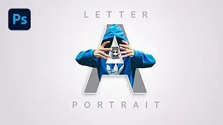 How to Create an Awesome Letter Portrait | Photoshop Tutorial