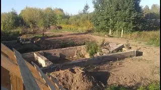 Дом с нуля #0. Расчистили участок и убрали старый фундамент