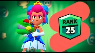 SHELLY 25 RANK WITH RANDOMS | Brawl Stars 