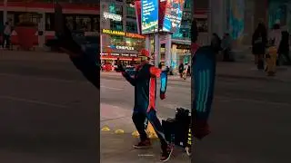 Street Entertainer dancer | Dundas Street Performer Toronto Canada   